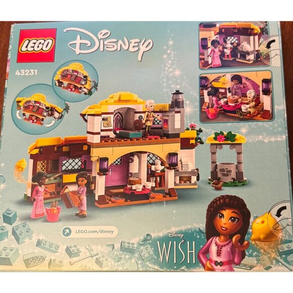 New & Sealed! Lego Disney Wish ASHA'S COTTAGE #43231 Building Toy Set - 509 pcs - Picture 2 of 3